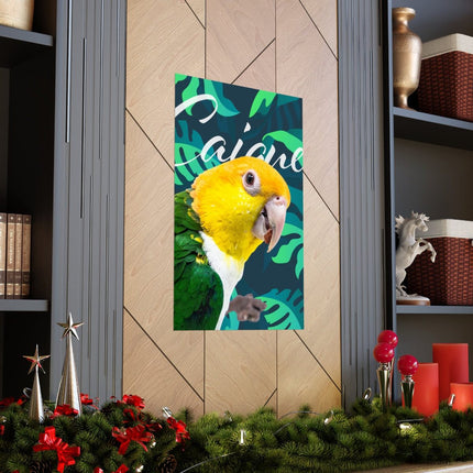 Caique Matte Poster