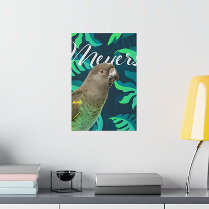 Meyers Parrot Matte Poster