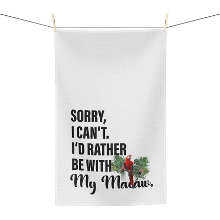 Macaw Soft Tea Towel