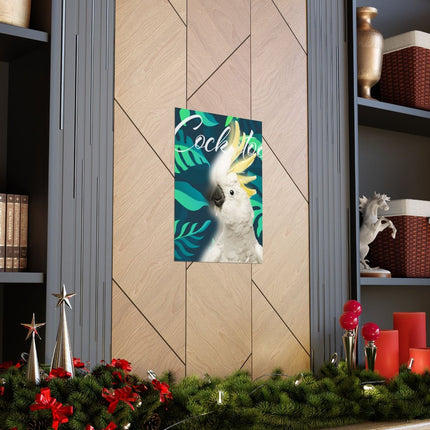 Cockatoo Matte Poster