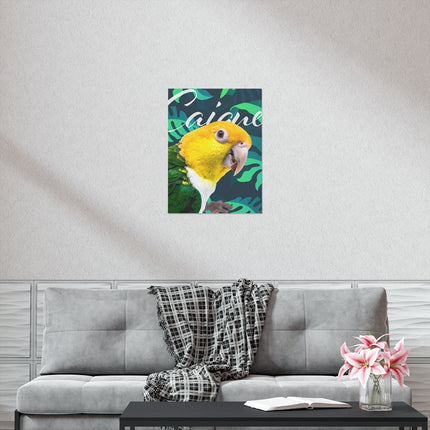 Caique Matte Poster