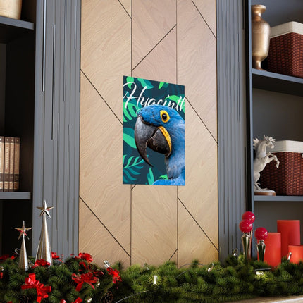 Hyacinth Macaw Matte Poster