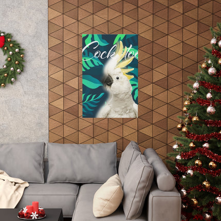 Cockatoo Matte Poster