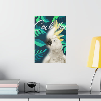 Cockatoo Matte Poster