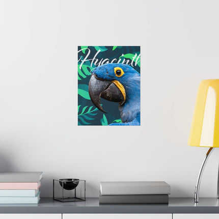 Hyacinth Macaw Matte Poster