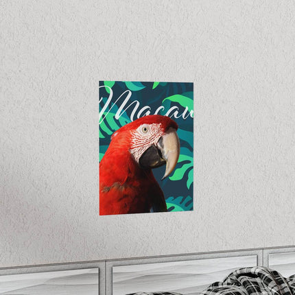 Macaw Matte Poster