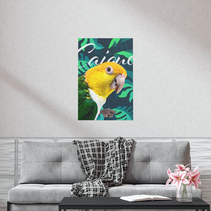 Caique Matte Poster