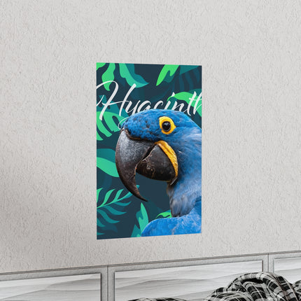 Hyacinth Macaw Matte Poster
