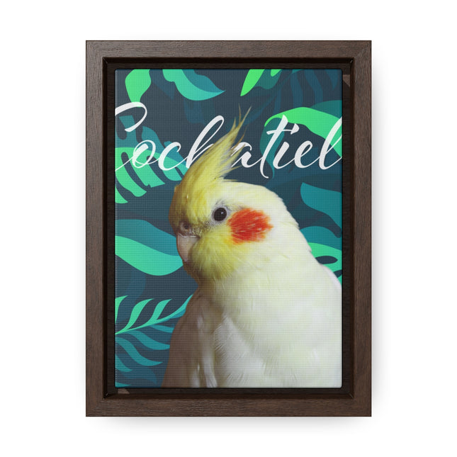 Yellow Cockatiel Gallery Canvas