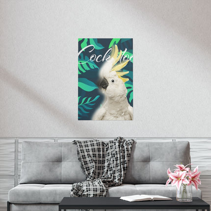 Cockatoo Matte Poster