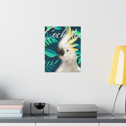 Cockatoo Matte Poster