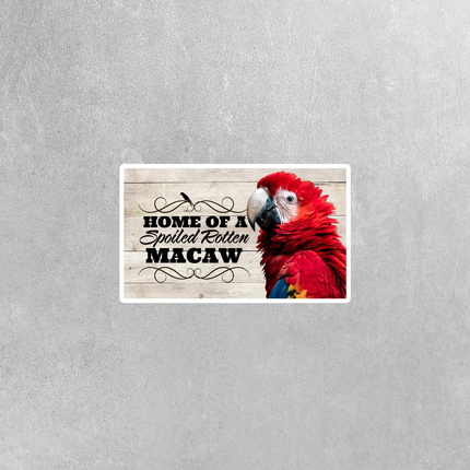 Macaw Sticker