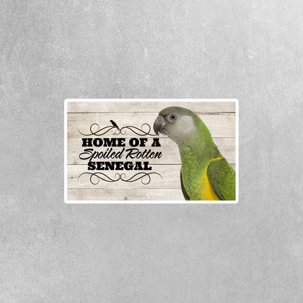 Spoiled Rotten Senegal 3 Piece Sticker Pack