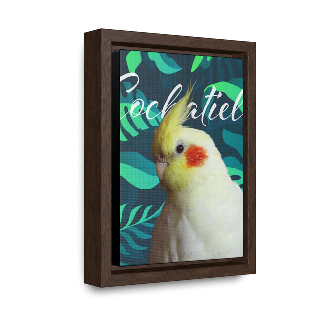 Yellow Cockatiel Gallery Canvas