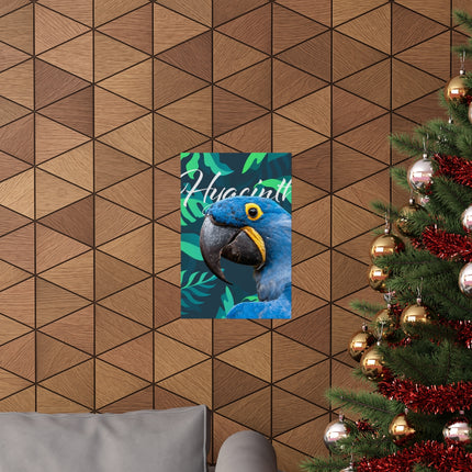 Hyacinth Macaw Matte Poster