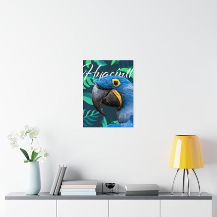 Hyacinth Macaw Matte Poster