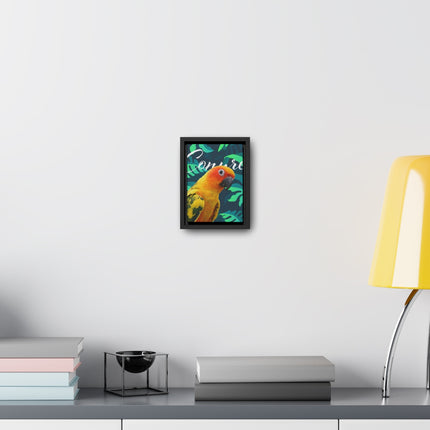 Sun Conure Gallery Canvas