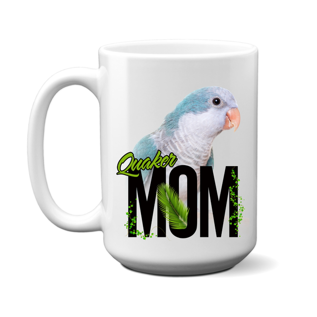 Blue Quaker Mom Coffee Mug