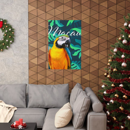 Macaw Matte Poster