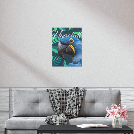 Hyacinth Macaw Matte Poster