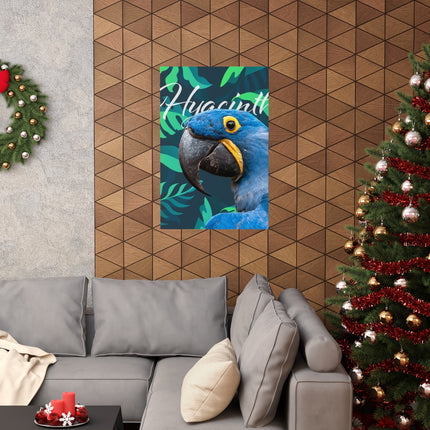 Hyacinth Macaw Matte Poster