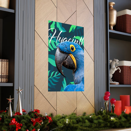 Hyacinth Macaw Matte Poster