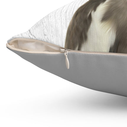 Cockatiel Square Throw Pillow