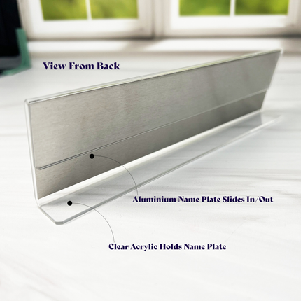 Black Capped Caique Desk Name Plate