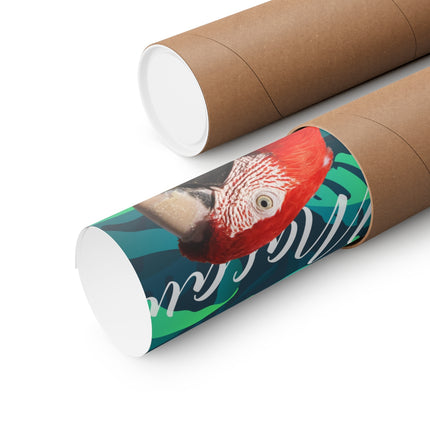 Macaw Matte Poster