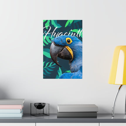 Hyacinth Macaw Matte Poster