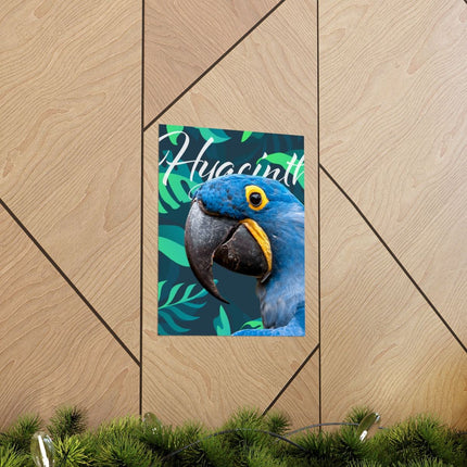 Hyacinth Macaw Matte Poster