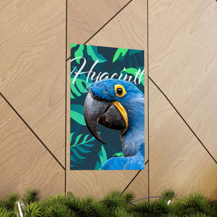 Hyacinth Macaw Matte Poster