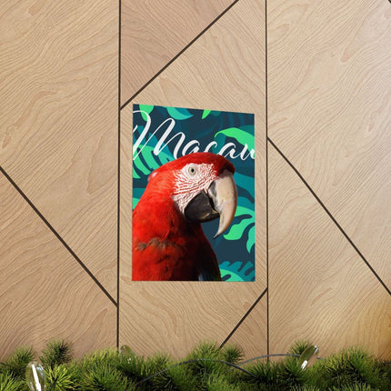Macaw Matte Poster