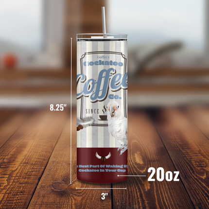 Goffin's Cockatoo Coffee Co. Tumbler