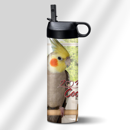Gray Cockatiel Tumbler