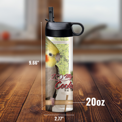 Gray Cockatiel Tumbler