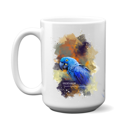 Hyacinth Macaw Splash Mug