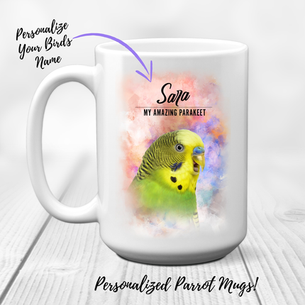 Personalized Parakeet Mug