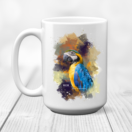 Macaw Splash Mug