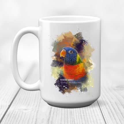 Rainbow Lorikeet Splash Mug