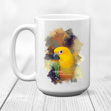 Jenday Conure Splash Mug