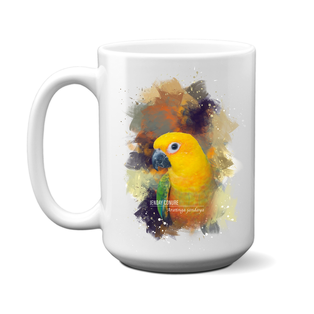 Jenday Conure Splash Mug