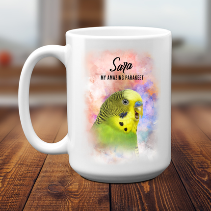 Personalized Parakeet Mug