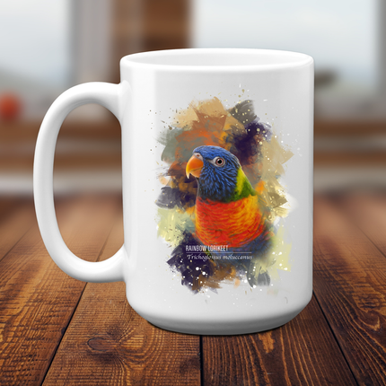 Rainbow Lorikeet Splash Mug