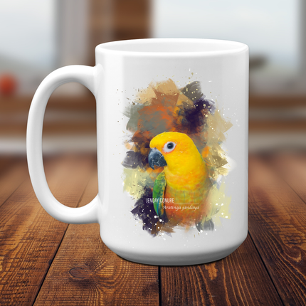 Jenday Conure Splash Mug