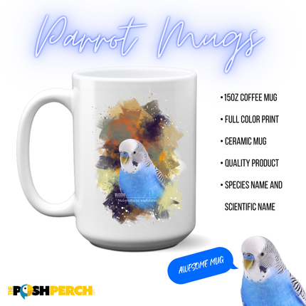 Budgie Splash Mug