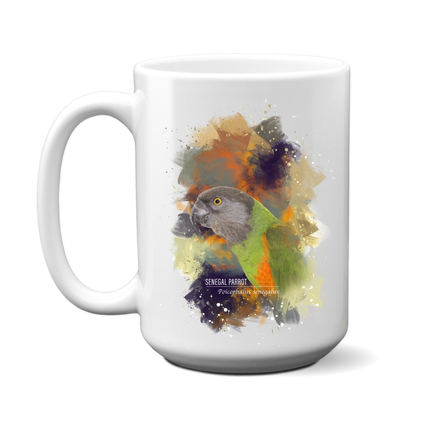 Senegal Parrot Splash Mug