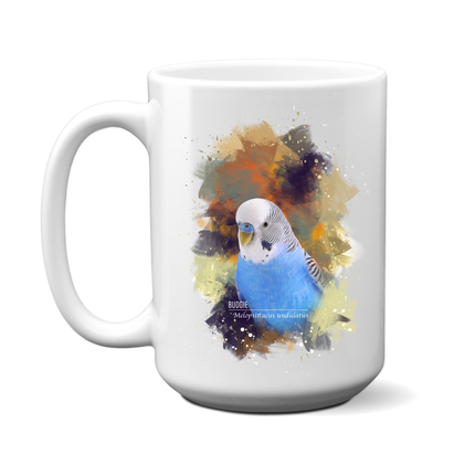 Budgie Splash Mug