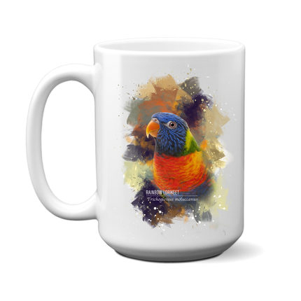 Rainbow Lorikeet Splash Mug