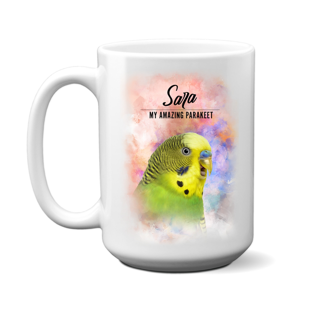 Personalized Parakeet Mug